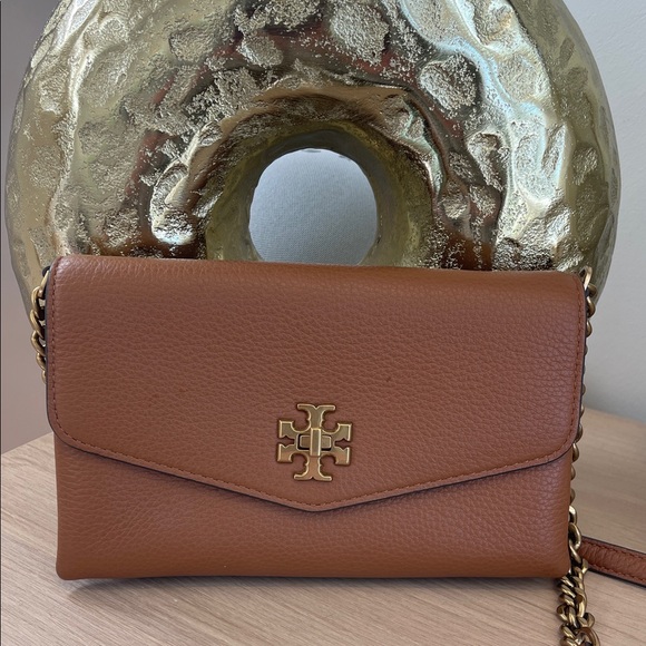 Tory Burch Handbags - Tory Burch Brown Leather Crossbody Bag